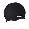 Шапочка для плавания Intex 55991 Силикон 1 размер Чёрный