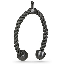 Канат для тяги Gymtek 70 см Черный