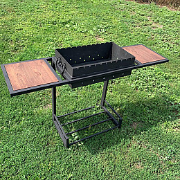 Мангал ЖарОК 145х40х90 см Чорний (1657385471)