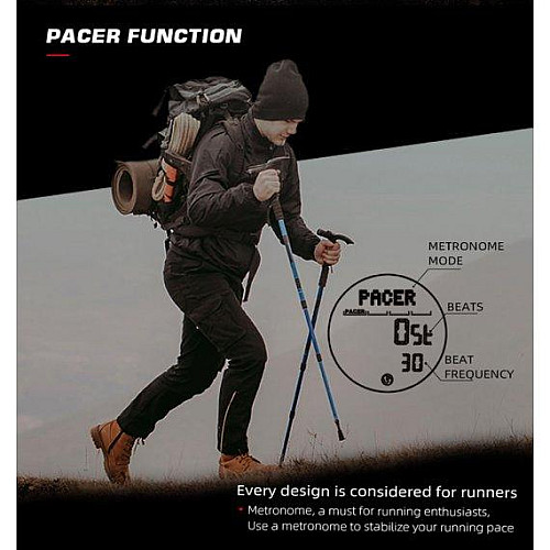 Мужские наручные тактические часы North Edge Alps с компасом Зеленый