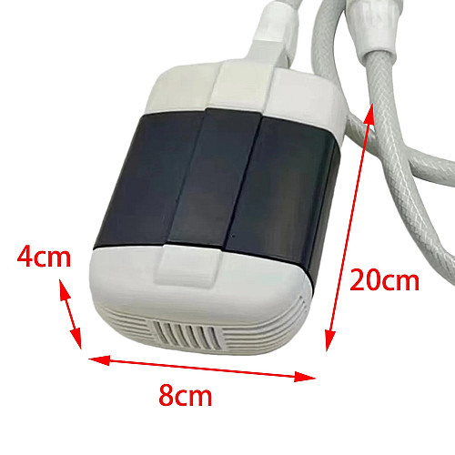 Аккумуляторний переносний душ RIAS Portable Outdoor Shower з помпою White