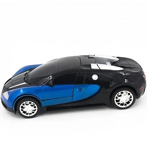 Радиоуправляемая машинка OPT-TOP Bugati робот с пультом 1:18 Robot Car синий (2086350965)