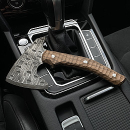 Походный туристический топор "Камент mini" ручной работы от Gorillas BBQ