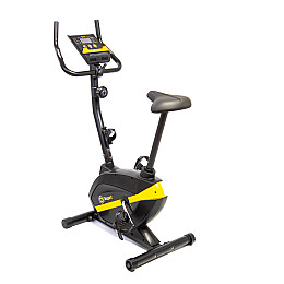 Велотренажер Besport BS-1006B GAINER магнітний чорний-жовтий