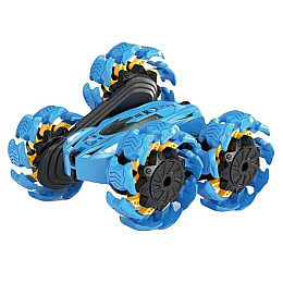 Машинка перевeртыш Stunt Car 868A-1 з управлінням від руки Blue (3_03993)