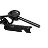 Походне вогнезажигальне та свисток EDC Sarver black