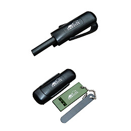 Походное огниво-кресало и свисток EDC Bonka