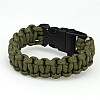 Браслет виживання J.G. Paracord армійський зелений