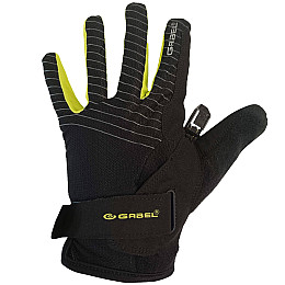 Перчатки для скандинавської ходьби Gabel NCS Gloves Long M Чорно-салатовий (8015011500408)