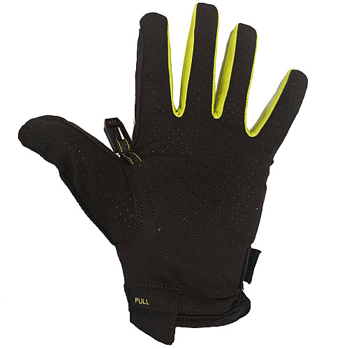Перчатки для скандинавської ходьби Gabel NCS Gloves Long M Чорно-салатовий (8015011500408)
