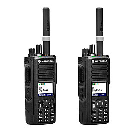 Радіостанція цифрова Motorola MotoTRBO DP4800e VHF AES-256 шифрування 2 штуки