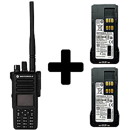 Радіостанція цифрова Motorola DP4800 VHF 2 акумулятори PMNN4544A IMPRES в комплекті