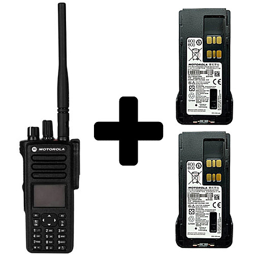 Радиостанция цифровая Motorola DP4800 VHF 2 аккумулятора PMNN4544A IMPRES в комплекте
