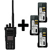 Радиостанция цифровая Motorola DP4800e VHF 3 аккумулятора IMPRES в комплекте