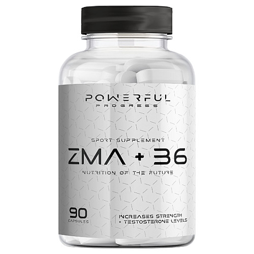 Тестостероновый бустер Powerful Progress ZMA+B6 90 Caps