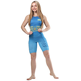 Трико Berserk Sport Wrestler Womens approved UWW S blue (S7802B)
