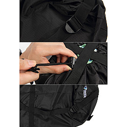 Компрессионный мешок Bluefield S 22х44 см 17 л Черный (HbP050338)