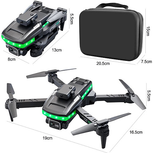 Квадрокоптер S162 з 4K камерою до 20 хв з кейсом Чорний (050665) Drone