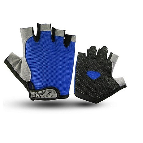 Велоперчатки без пальцев Rogtyo XL Blue (63341544)