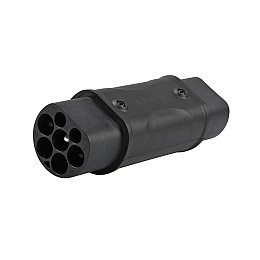 Адаптер Перехідник Type 2 - Type GB-T Bluefield (Mennekes IEC 62196-2 – Type GB-T) Чорний (343050570)