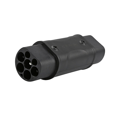 Адаптер Переходник Type 2 - Type GB-T Bluefield (Mennekes IEC 62196-2 – Type GB-T ) Black (343050570)