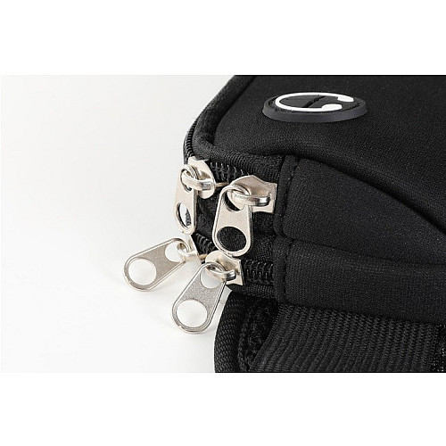 Сумка для бігу на пояс з 2 кишенями 22х10 см RunningBag Red (P050652)
