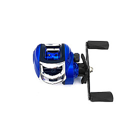 Катушка мультипликаторная yumoshi AM 201 Left Blue-Black (12499-74936)