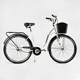 Велосипед городской 28" Corso Fortuna 20" White (154567)