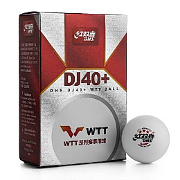 Мячи для настольного тенниса DHS ITTF WTT Ball 40+ мм 3*