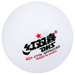 М'ячі для настільного тенісу DHS Cell-Free 40+ мм 1*