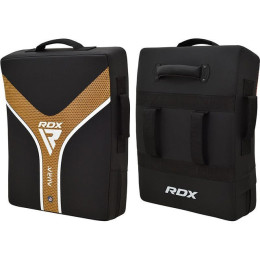 Макивара RDX KICK SHIELD AURA PLUS T-17 Black Golden Heavy