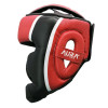Боксерский шлем RDX AURA PLUS T-17 Red/Black XL капа в комплекте
