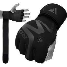 Неопренові рукавички RDX T15 Noir Inner Matte Black L