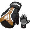 Перчатки для ММА RDX Shooter Aura Plus T-17 Чорний Золотий XL капа