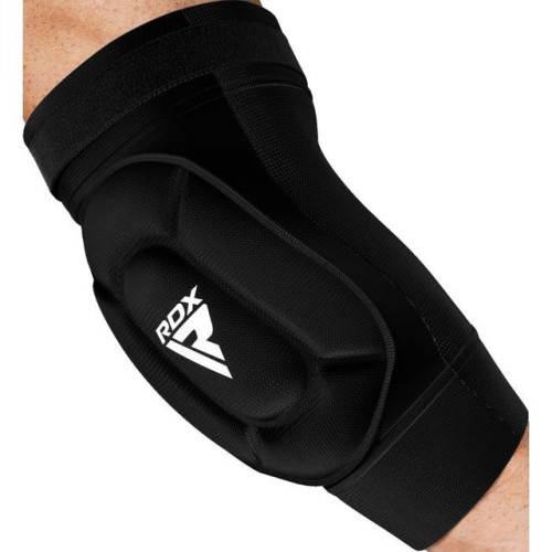Налокотники спортивные RDX Hosiery Elbow Foam Black White XL