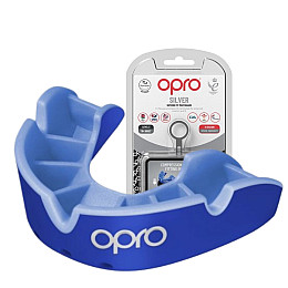 Капа Opro Silver доросла 11+ Темно-синя/Синя (102502002)
