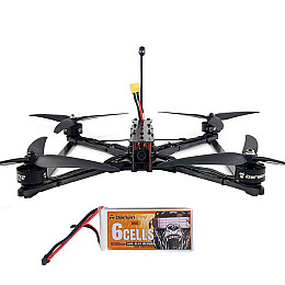 Дрон FPV DarwinFPV X9 квадрокоптер 9 дюймів до 3 км 170км/год вантаж 2,5 кг Без ресивера