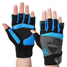 Перчатки спортивні Tapout SB168510 XL чорний-синій