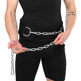 Пояс для отягощений EZOUS N-02 DIP BELT EVA 80x16 см Черный