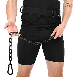 Пояс для відягощень EZOUS N-04 COBRA DIP BELT 90x17 см Чорний