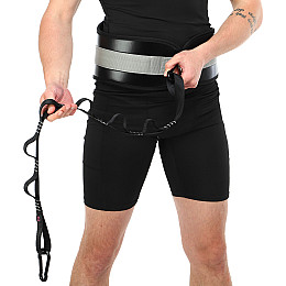Пояс для відягощень EZOUS N-05 SOFT DIP BELT 98x19 см Чорний-сірий