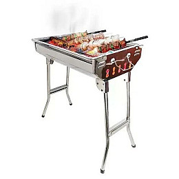 Складний мангал RIAS Barbecue 883 CA-12 73x35x19см