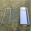 Складной мангал RIAS Barbecue 770SS MD-008 70x30x70см