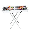 Складний мангал RIAS Barbecue 770T MD-008 80x30x78см