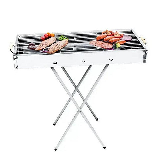 Складний мангал RIAS Barbecue 770T MD-008 80x30x78см