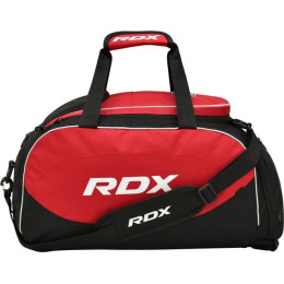 Спортивная сумка RDX R1 Duffel Bag with Backpack Straps 29х30х58 см Black/Red