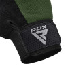 Перчатки для фитнеса RDX W1 Half Army Green Plus S