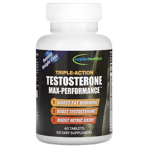 Комплексний тестостероновий препарат Applied Nutrition Triple-Action Testosterone Max-Performance 60 Tabs