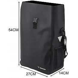 Багажна велосумка Trizand 15L Чорний (S00021203 black)