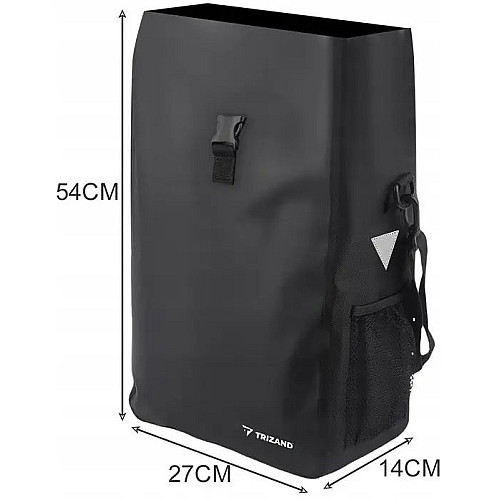 Багажная велосумка Trizand 15L Черный (S00021203 black)